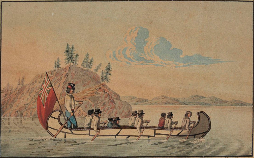 Canoes played a central role in Canada's fur trade history
