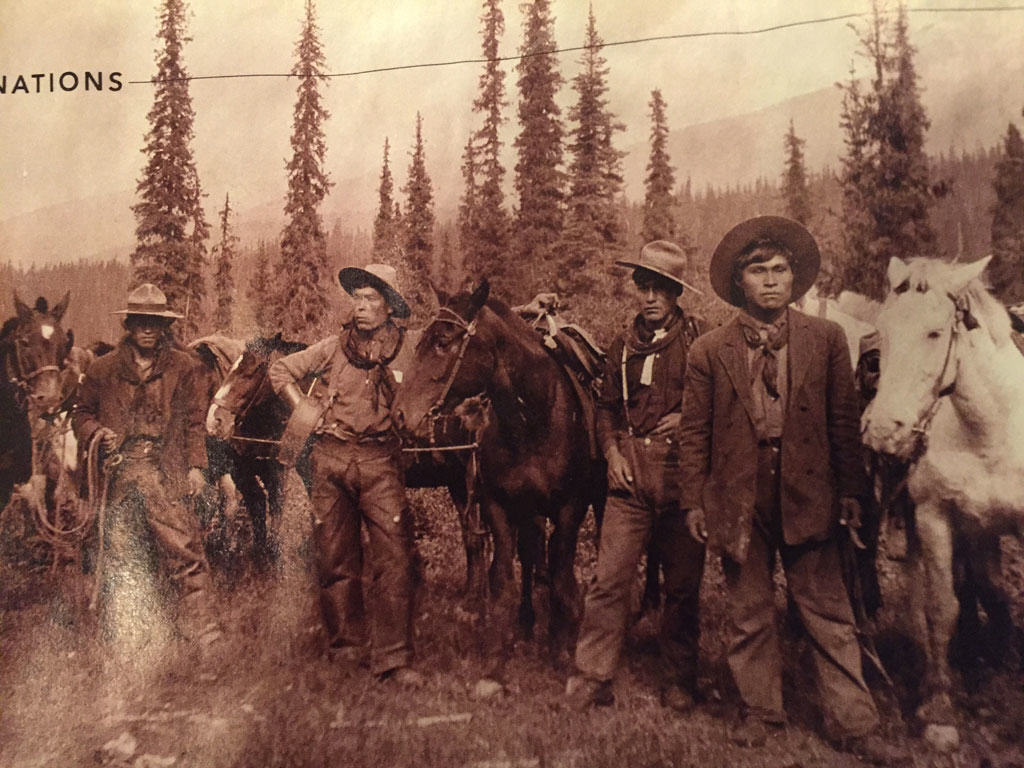 First Nations horse packers in British Columbia