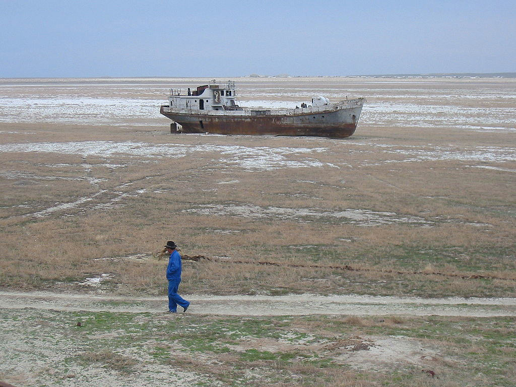 Aral Sea destroyed