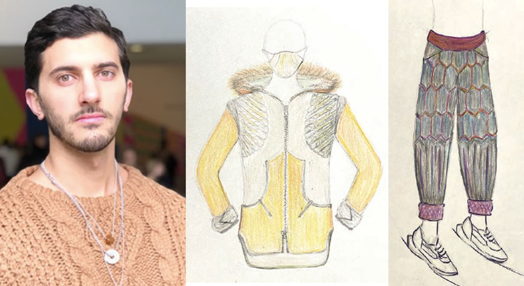 Ganadora del concurso de diseño de pieles Yassine Touati